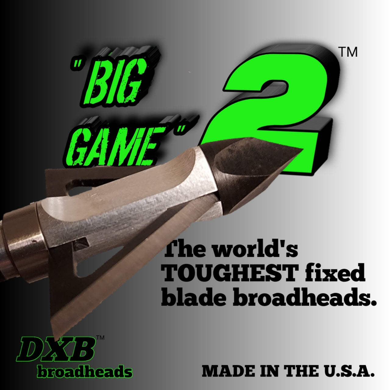 "BIG GAME 2"™️ broadhead "BG2"